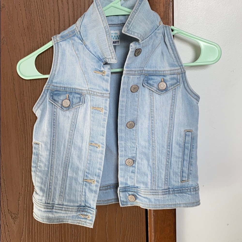Old navy jean vest